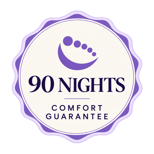 90 nights comfort guarantee badge